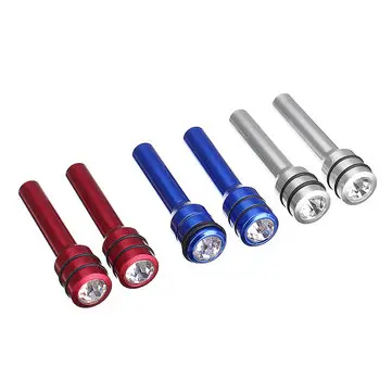 2 stk aluminiumsdiamantformet bilkøretøj vælgerstifteknapper til dørhåndtag, universelle