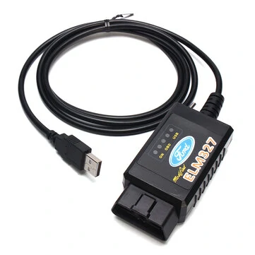 ELM327 USB-modificeret OBD2 bil diagnostisk scanner til Ford MS-CAN HS-CAN Mazda Forscan