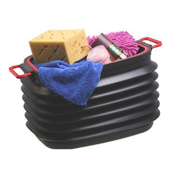 Bunning 37L Foldbar Retraktbar Affaldsspand Skraldespand Vaske Opbevaring