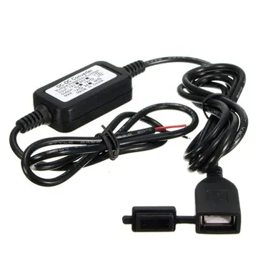DC12-24V Vandtæt 5V 2A Motorcykel USB Oplader Til Telefon GPS Tablet