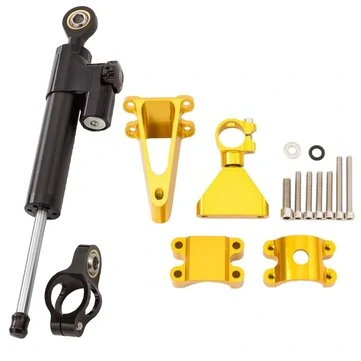 Motorcykel Styreretningsstabilisator Dæmpningsmonteringssæt Sikkerhedskontrol Vendt For Honda CBR600 CBR 600 F4I 2001-2007