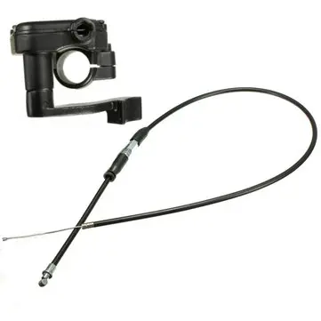 50-150cc Motorcykel Tommelfinger Spjæld Accelerator Holder + Kabelsamling Quad Pit Bike