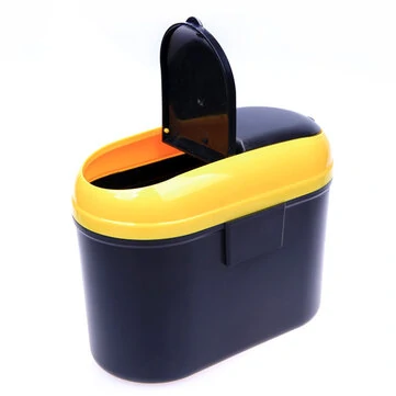 Hængende stil bilaffaldsspande Multifunktions skraldespand opbevaringsbeholder