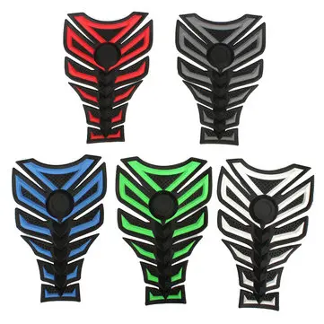 3D Gummi Motorcykel Ændret Klistermærke Benzin Olie Tank Pad Beskytter