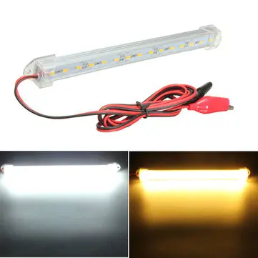 12V 20cm 15LED SMD 5630 LED Strip Lys Hard Tube Bar Kølig Hvid Varm Gul