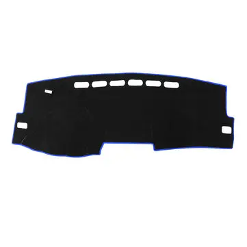 133,5x 51 cm Polyester Non-Slip Bilkontrolmåtte Instrumentbræt Dæksel Pude til Toyota Corolla 2007-2013