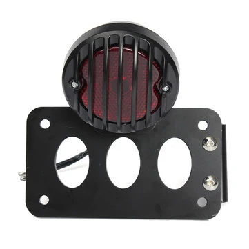 12V Motorcykel Bremse Baglygte Nummerpladelampe til Sportster Chopper