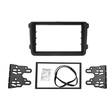 Bil Double Din Ramme Skærmpanel Til VW Touran Caddy SEAT SKODA Fabia Octavia