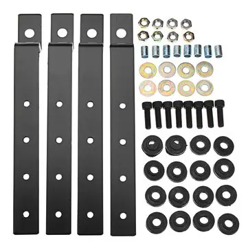 Monteringskits til bagudmontering af motorcykel side saddlebags