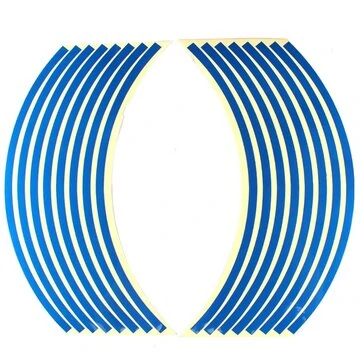 Motorcykel Cykel Bil Fælg Stripe Hjulklistermærke Tape 6 Farver