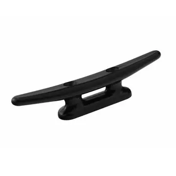 BSET MATEL 128MM Nylon Plast Bollard Lav Flad Cleat Åben Base Cleat Marine Båd Yacht Dæklinje Rep Bind Båd Hardware Tilbehør