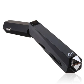 Bakeey bluetooth-bil FM-transmitter Trådløs radiokobler USB-oplader Mp3-afspiller