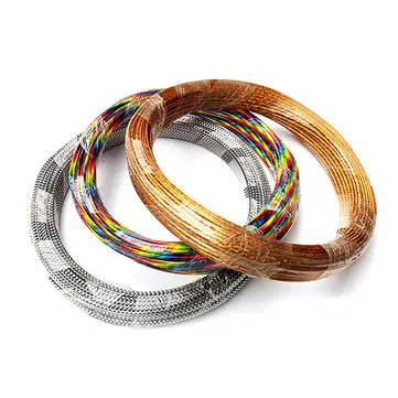 90X0.007m U Dekorative Strips Lim Stickers til Motorcykel Auto Bil Scooter Auto Sort Guld Farverig