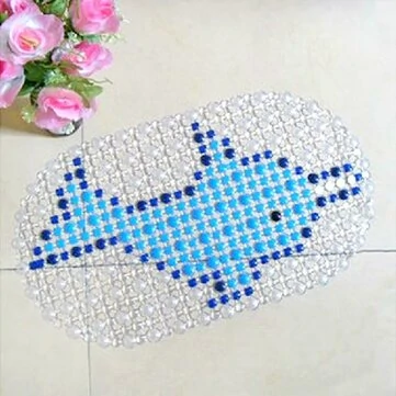 PVC Massage Cartoon Animal Badeværelsesmåtte Anti-slip Gulvmåtte