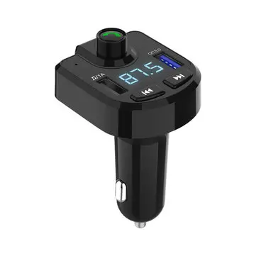 BT36 Bil MP3-afspiller Bil Bluetooth Handsfree QC Hurtigopladningsbiloplader