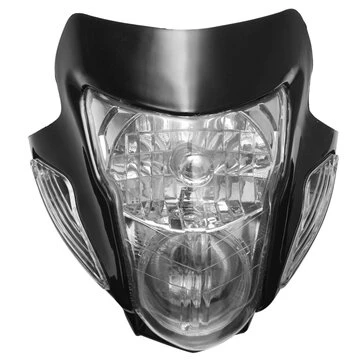 Motorcykel Amber Light Forlygte Lampe til Street fighter Honda Yamaha Suzuki Kawasaki