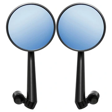 Par Aluminiumlegering Motorcykel Scooter Styrbord Bagspejl