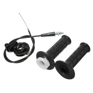 Drej Styret Greb Med Gashåndtag 110cc Til 250cc Dirt Bike Quad ATV Pit Trail 22mm 7/8 tommer