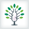 Tree and Bottle Logo