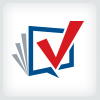 Speech Bubble Checkmark Logo