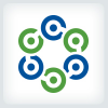 Circle Interconnecting Dots Logo