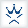 Star and Crown Logo Template