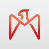 M Letter Eagle Logo