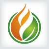 Leaf Fire Logo