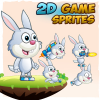 Bunny 2D Game Character Sprites