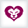 Lion Heart Logo