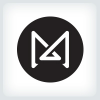Circle Letter M Logo