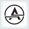 Circle Letter A Logo