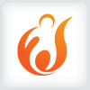 People Ignite Logo Template