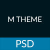 MTheme - Multi-Purpose One Page PSD Template
