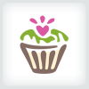 Cupcake Logo Template