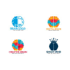 Set of Brain Logo