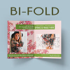Bi-Fold Fashion Sale Printable Brochure A4 CMYK