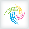 Colorful Dots Logo