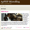PHP Multi-Author Blog Script