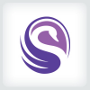 Beauty Swan Logo Template