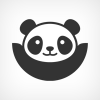 Happy Panda Logo