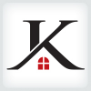 Letter K Home Logo