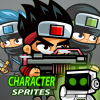 Ninja 2D Game Character SpriteSheets 03
