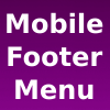 Mobile Footer Menu Wordpress Plugin