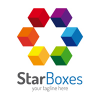 Star Boxes Logo Template