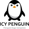 Icy Penguin - Logo template