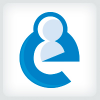 Letter E - People Logo