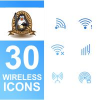 30 Wireless Icons
