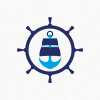Ship Anchor Logo Template