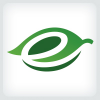 Leaf - Letter E Logo